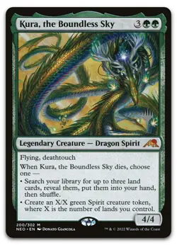 Kura, the Boundless Sky #200 (NM) Kamigawa Neon Dynasty PPNEO Magic MTG - Image 1