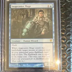 Magic: The Gathering Snapcaster Mage Innistrad Blue Rare Human Wizard 78/264 - Image 1