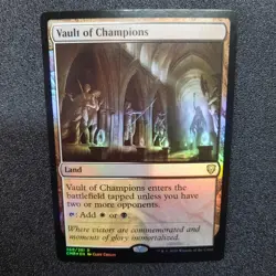 Magic the Gathering, Vault of Champions, Commander Legends, Foil, English, NM - Image 1