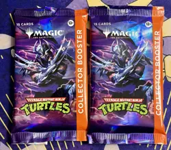 Magic The Gathering Teenage Mutant Ninja Turtles TMNT Card Lot Collectors Booste - Image 5