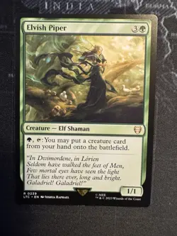 MTG Elvish Piper Tales of Middle-earth Commander 239 NM Magic - Image 1