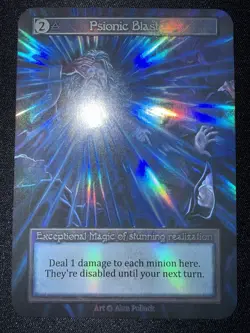 Psionic Blast - Alpha Foil - Sorcery Contested Realm NM/MT - Image 2