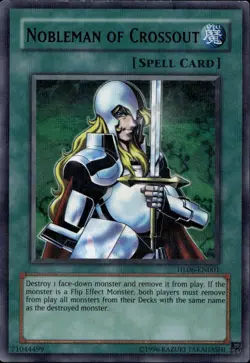Nobleman of Crossout Parallel Ultra Hobby League HL06-EN001 Yu-Gi-Oh! - Image 1