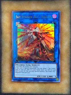 Yugioh Sky Striker Ace - Kagari DUOV-EN060 Ultra Rare 1st Ed NM - Image 1