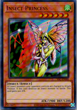 Yu-Gi-Oh! Insect Princess [IOC-EN080] Ultra Rare LP - Image 1