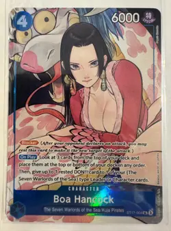 One Piece Boa Hancock Illustration Box Vol.1 ST17-004 Promotion Card Foil NM - Image 1