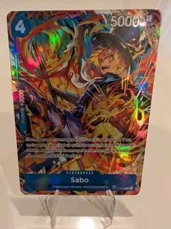 One Piece TCG OP12 - SABO - OP10-049 TR - French Tresor Treasure Rare - Image 1