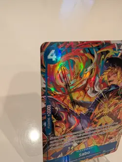 One Piece TCG OP12 - SABO - OP10-049 TR - French Tresor Treasure Rare - Image 2