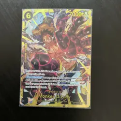 Monkey.D.Luffy OP10-118 Secret Rare Royal Blood Foil One Piece 7000 Power 6 Cost - Image 1