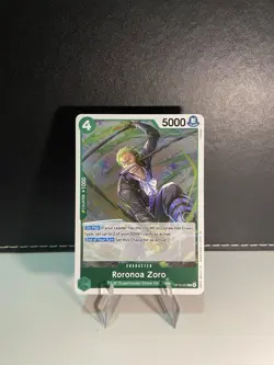 Roronoa Zoro OP13-037 Carrying On His Will R One Piece TCG - Image 1