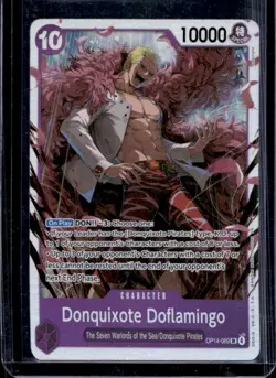 2022 One Piece Romance Dawn Donquixote Doflamingo Leader #OP01-060 - Image 1