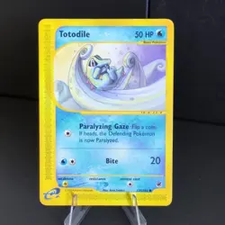 Totodile 135/165 Pokemon Card TCG Expedition Base Set 2002 Common Regular Basic - Image 1