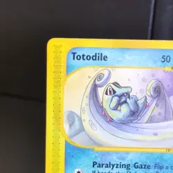 Totodile 135/165 Pokemon Card TCG Expedition Base Set 2002 Common Regular Basic - Image 2