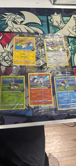 US SELLER Pokemon Futsal On The Ball Football set, 5 Promo cards all Sealed - Image 1