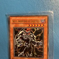 Skull Archfiend Of Lightning DCR-073 Yu-Gi-Oh! TCG Card 2003 NM - Image 4