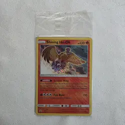 SEALED Shining Ho-Oh SM70 Shining Legends Promo Holo Pokemon Card - Image 1