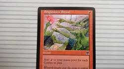 Magic: the Gathering Cards - Onslaught ~ Common ~ Brightstone Ritual - Image 2