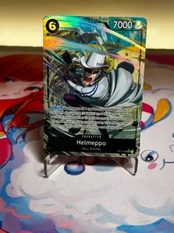 Helmeppo OP11-092 Super Rare Alternative Art English One Piece TCG Card : OP11 - Image 1