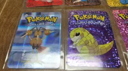 Vintage Pokemon Vending Machine Prism Sticker 2000 - Lot Of 6 Sticker Cards - Image 2