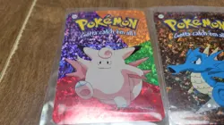 Vintage Pokemon Vending Machine Prism Sticker 2000 - Lot Of 6 Sticker Cards - Image 5