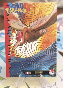 Fearow #22 - Gold Holo Box Hit - Cards Top Rocket Set - Pokemon Card NM - Image 1