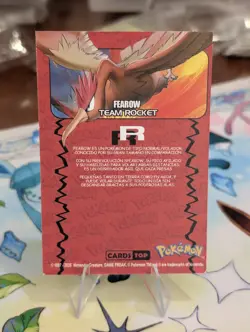 Fearow #22 - Gold Holo Box Hit - Cards Top Rocket Set - Pokemon Card NM - Image 3