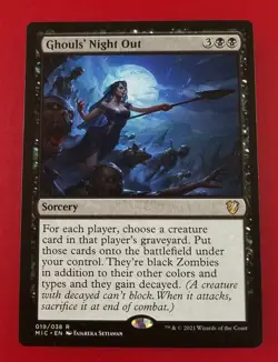 1x Ghouls' Night Out | Midnight Hunt Commander | MTG Magic Cards - Image 1