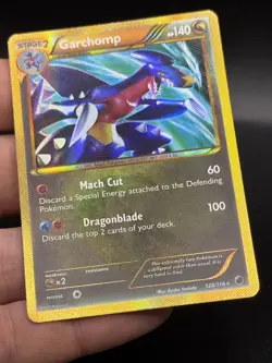 Pokemon Garchomp Secret Rare 120/116 Plasma Freeze Reverse Holo Lp TCG Card FD3 - Image 2