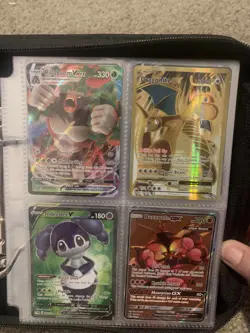 Pokemon Cards - Over 70 Holo/Reverse - Over 15 Full Art- Over 700 No Duplicates - Image 1