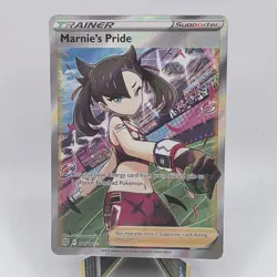 Marnie's Pride Full Art Holo Ultra Rare Card 171/172 Swsh09 Brilliant Stars - Image 1