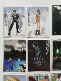 1999 Carddass Masters Final Fantasy VIII: Triple Triad Card Lot Of 15 Cards - Image 2