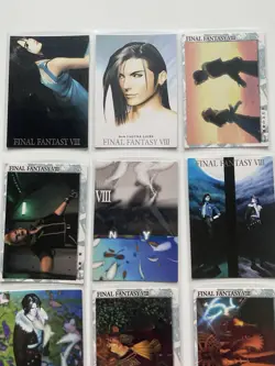 1999 Carddass Masters Final Fantasy VIII: Triple Triad Card Lot Of 15 Cards - Image 3