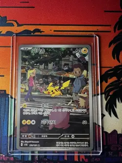 Pikachu AR 173/165 Sv2a Pokemon Card Game 151 Chinese - Image 2