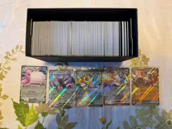 500 Pokemon TCG Cards Bulk Lot Commons Uncommons + 5 Bonus Cards - No Energy - Image 1