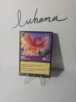 Disney Lorcana TCG Iago Giant Spectral Parrot Card 49/204 - NM - Image 1