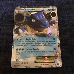 Pokemon TCG Blastoise EX XY30 Black Star Promo Ultra Rare Holo Card - Image 1