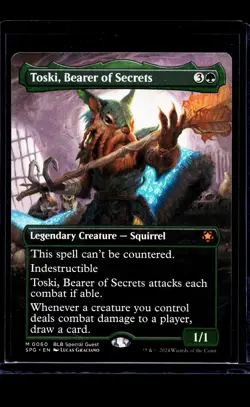 MTG Magic The Gathering SPG Special Guests Borderless 60 Toski Bearer of Secrets - Image 1