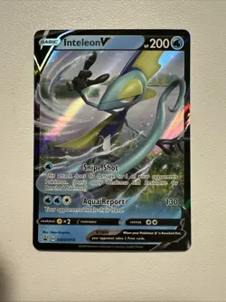 Inteleon V SWSH016 SWSH: Sword & Shield Promo Cards Holo - Image 1