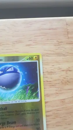 Pokemon TCG Voltorb SH3/VLP Card Stormfront Reverse Holo M/NM - Image 4