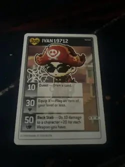 MapleStory iTCG Ivan19712 Uncommon Card 45/90 Behold Zakum - Image 1