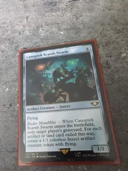 NEAR MINT!!! Canoptek Scarab Swarm Mtg Warhammer - Image 1