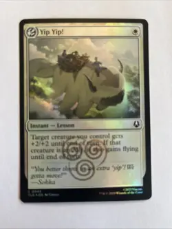 MTG Magic the Gathering Yip Yip! (43/447) Avatar The Last Airbender NM FOIL - Image 1