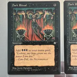 4x Dark Ritual - Playset NM - Ice Age - MTG - Black Instant Magic the gathering - Image 2