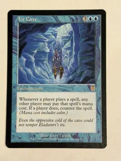 Ice Cave NM Apocalypse MTG - Image 1