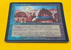 MTG CITY OF BRASS (Foil) JSS Promo (OldManMTG 013-199) - Image 5