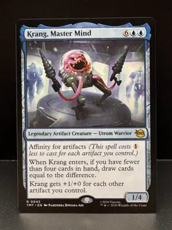 MTG Teenage Mutant Ninja Turtles Krang, Master Mind 0043 NM Rare - Image 1