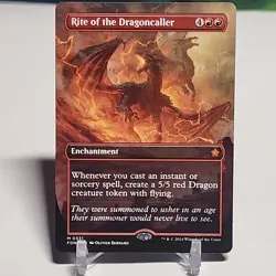 Rite of the Dragoncaller (Borderless) Foundations Regular - Image 1