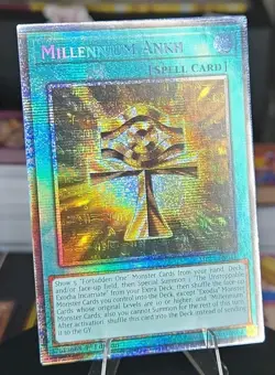 Millennium Ankh MP25-EN011 2025 Mega-Pack 1st Edition Starlight Rare NM Yu-Gi-Oh - Image 1