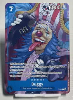 Buggy P-084 Promo Card | One Piece TCG: Blue Buggy English — NM - Image 1