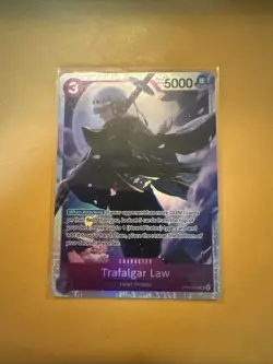 One Piece TCG English OP05-069 Trafalgar Law SR Foil - Image 1